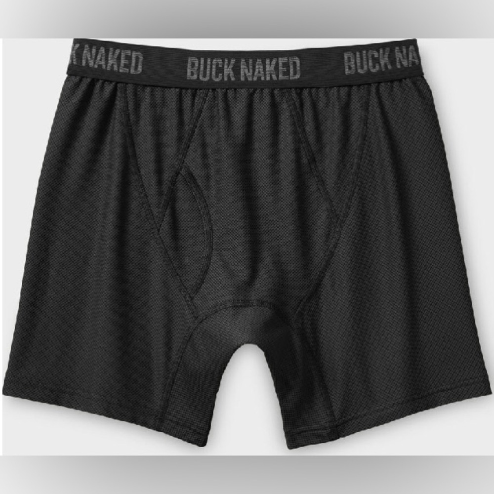Duluth Trading Company - NEW - Men's Buck Naked Boxer Briefs. Black.
Item 76015 - Picture 2 of 4